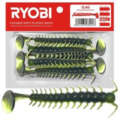 Мягкая приманка Scented Ryobi Slag 59мм CN012 5шт цена и информация | Воблеры, приманки, блесны | 220.lv