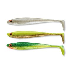 Мягкая приманка Daiwa PX DuckFin Shad UV Set 12.5cm 5шт цена и информация | Воблеры, приманки, блесны | 220.lv