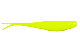 Мягкая приманка Z-Man SCENTED JERK SHADZ 4" Hot Chartreuse 5шт. цена и информация | Воблеры, приманки, блесны | 220.lv