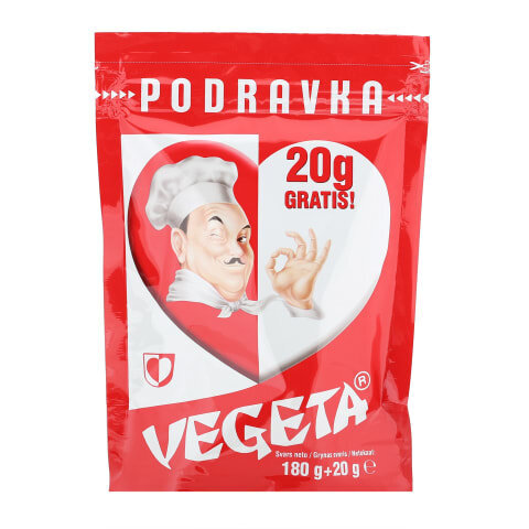 Garšvielu maisījums Podravka Vegeta, 200 g cena un informācija | Garšvielas, garšvielu komplekti | 220.lv