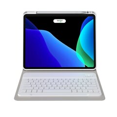 Чехол с клавиатурой, Baseus BS-PC0021, для iPad Pro 12,9, 2018-2021, белый цена и информация | Рюкзаки, сумки, чехлы для компьютеров | 220.lv