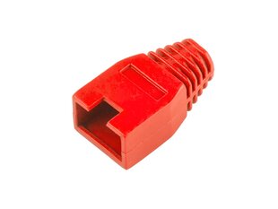 штекер резиновый 8p8c rj45, красный цена и информация | Электрические выключатели, розетки | 220.lv