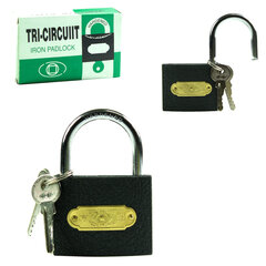Slēdzene ar fiksatoru, 32 mm cena un informācija | Durvju slēdzenes | 220.lv