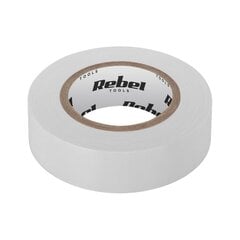 Līmlente Rebel, 0,13 mm x 19 mm x 20 m, balta, 0,13 mm x 19 mm x 20 m, balta cena un informācija | Rokas instrumenti | 220.lv