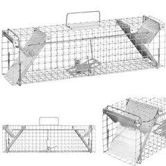 Ловушка для грызунов, Wiesenfield WIE-AT-9001, 63,5 см. x 16,5 см. x 18,5 см., размер ячеек 25 мм. 25 мм. x 25 мм. цена и информация | Средства защиты от кротов, грызунов | 220.lv