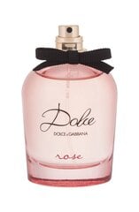 DOLCE & GABBANA DOLCE ROSE (W) EDT 75ML TESTER цена и информация | Женские духи | 220.lv