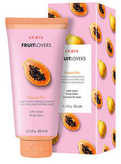 Увлажняющее молочко для тела Pupa Bio Fruit Lovers Papaya, 300 мл цена и информация | Кремы, лосьоны для тела | 220.lv