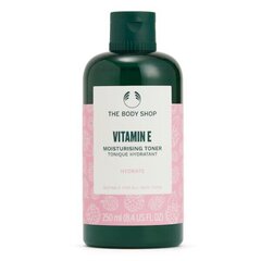 Увлажняющий тоник The Body Shop Vitamin E, 250 мл цена и информация | Средства для очищения лица | 220.lv