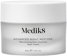 Nakts sejas krēms Medik8 Advanced Night, 50 ml cena un informācija | Sejas krēmi | 220.lv