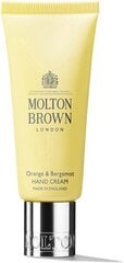 Roku krēms Molton Brown Orange&Bergamot, 40 ml cena un informācija | Ķermeņa krēmi, losjoni | 220.lv