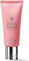 Roku krēms Molton Brown Rhubarb&Rose, 40 ml cena un informācija | Ķermeņa krēmi, losjoni | 220.lv