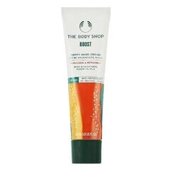 Roku krēms The Body Shop Boost Happy Hand Cream, 30 ml cena un informācija | Ķermeņa krēmi, losjoni | 220.lv