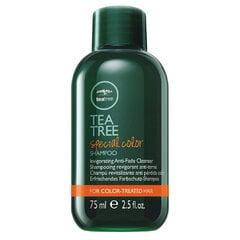 Šampūns krāsotiem matiem Paul Mitchell Tea Tree, 75 ml cena un informācija | Šampūni | 220.lv