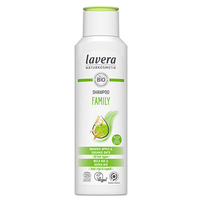 Šampūns Lavera Family, 250 ml цена и информация | Šampūni | 220.lv