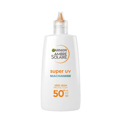 Крем для лица Garnier Ambre Solaire SPF50+ Super UV, 40 мл цена и информация | Кремы от загара | 220.lv