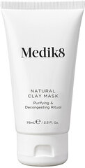Sejas maska Medik8 Natural Clay, 75 ml cena un informācija | Sejas maskas, acu maskas | 220.lv