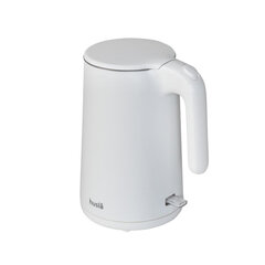 электрический чайник - husla 1,5 л, белый цена и информация | Электрочайники | 220.lv