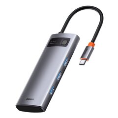 FM-трансмиттер MP3-плеера автомобильное зарядное устройство, Baseus, LED 2x USB, Bluetooth, черный цена и информация | Адаптеры и USB разветвители | 220.lv