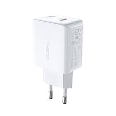 Acefast USB-C 20 Вт , белый цена и информация | Зарядные устройства для телефонов | 220.lv