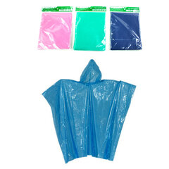 Lietusmētelis, 1 gab. cena un informācija | Ūdensizturīgas somas, maisi, lietusmēteļi | 220.lv