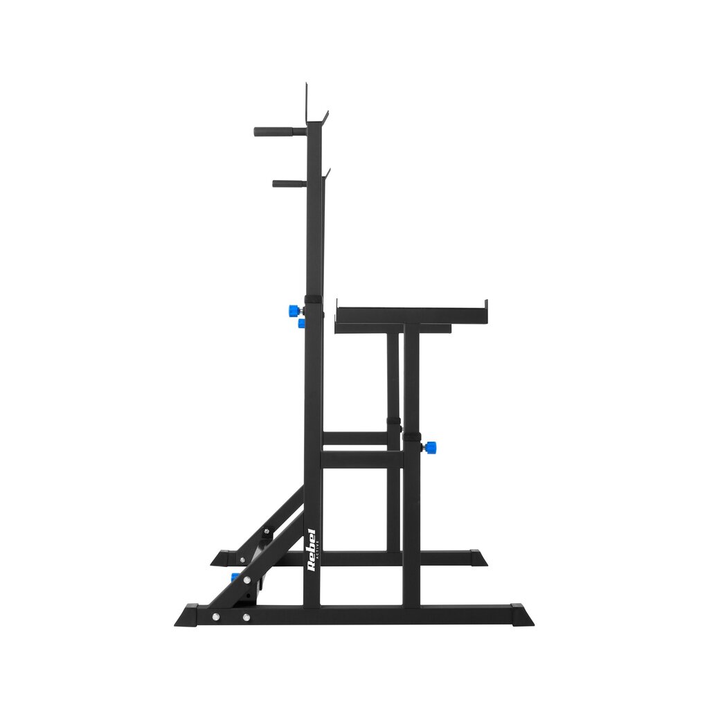 Rebel Active regulējami stieņa statīvi ar aizsardzību cena un informācija | Treniņu soli un stendi | 220.lv