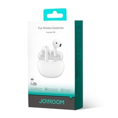 Беспроводные наушники, Joyroom Funpods JR-FB21, белый цена и информация | Наушники | 220.lv