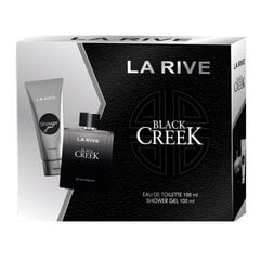 Komplekts La Rive Black Creek vīriešiem: tualetes ūdens EDT, 100 ml + dušas želeja, 100 ml cena un informācija | Vīriešu smaržas | 220.lv