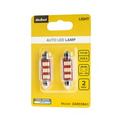 LED auto spuldze t11x41, 12v cena un informācija | Rebel Auto preces | 220.lv