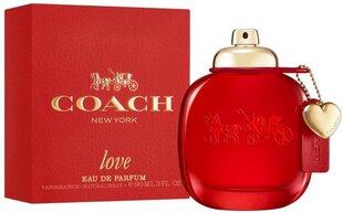 Parfimērijas ūdens Coach Love EDP sievietēm, 90 ml cena un informācija | Sieviešu smaržas | 220.lv