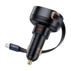 Baseus C00057803111-001, USB-C 60 W., melns cena un informācija | Auto 12V el. piederumi | 220.lv