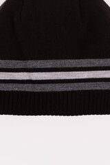 Шапки TOM 5356 BLAC Cepure TOM 5356 BLACK-UNI цена и информация | Мужские шарфы, шапки, перчатки | 220.lv