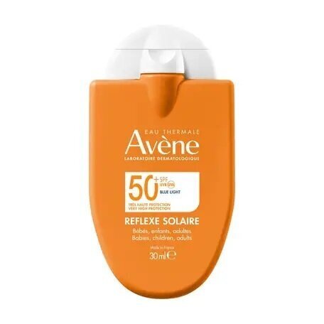 Saules krēms Avene Reflexe Solaire SPF 50+, 30 ml cena un informācija | Sauļošanās krēmi | 220.lv