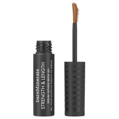 Тонизирующий гель для бровей с сывороткой bareMinerals Strength & Long Serum Infused Brow Gel, Honey, 5 мл цена и информация | Карандаши, краска для бровей | 220.lv