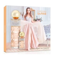 Сеть ароматных вод Muse Night Saphir Pour Femme - 200мл + 25мл цена и информация | Женские духи | 220.lv