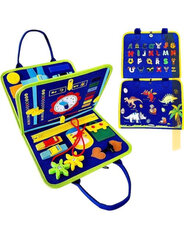 Attīstoša soma bērniem Biziboard Electronics LV-2199, 1 gab. cena un informācija | Rotaļlietas zīdaiņiem | 220.lv
