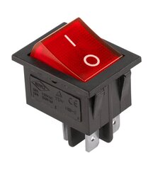разъем переключателя irs-201-1a, красный цена и информация | Электрические выключатели, розетки | 220.lv