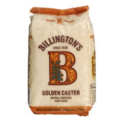 Мелкий золотистый тростниковый сахар Billingtons, 1 кг цена и информация | Кулинарные добавки | 220.lv