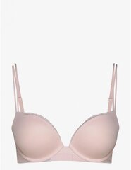Calvin Klein Push-up Plunge бюстгальтер для женщин 000QF4083E 2NT, розовый цена и информация | Бюстгальтеры | 220.lv