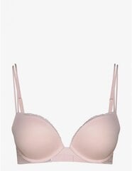 Calvin Klein Push-up Plunge бюстгальтер для женщин 000QF4083E 2NT, розовый цена и информация | Бюстгальтеры | 220.lv