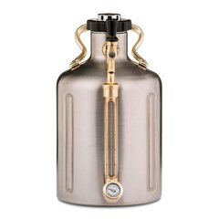 Spiediena tvertne, Bubbler GrowlerWerks uKeg™ 3,8L, RST цена и информация | Кухонные принадлежности | 220.lv