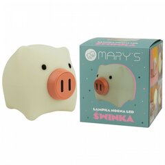 Светодиодный ночник Mary's Piggy цена и информация | Настольные светильники | 220.lv