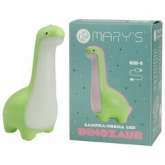 Ночник Mary's LED Dinosaur цена и информация | Настольные лампы | 220.lv