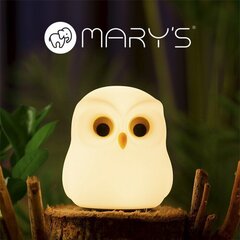Ночник Mary's LED Owl цена и информация | Настольные лампы | 220.lv