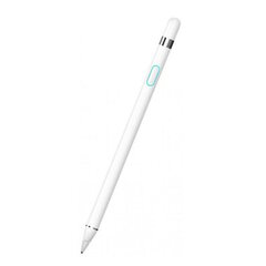 Riff Активный Супер-точный NIB Стилус ручка Заряжаемая с высокой чувствительностю 1.4mm Android / iOS Белый цена и информация | Аксессуары для планшетов, электронных книг | 220.lv