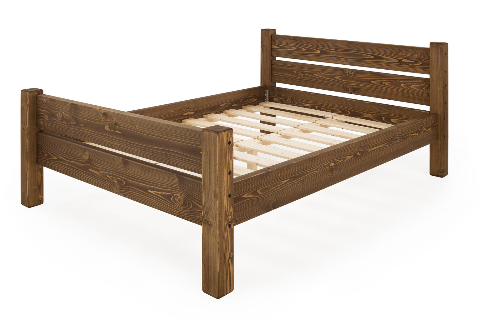 Gulta MSL Wooden Furniture, 160x200 cm, brūns цена и информация | Gultas | 220.lv