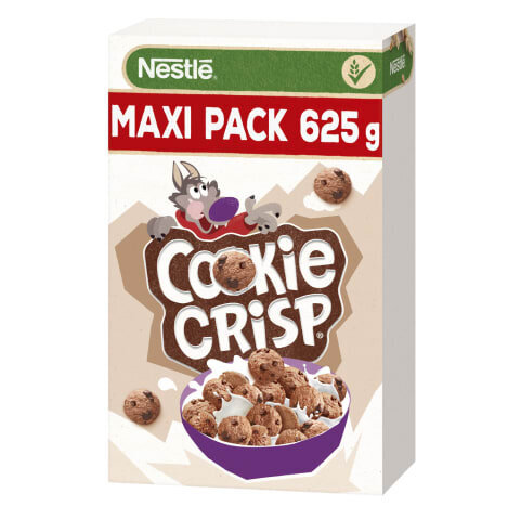 Brokastu pārslas Nestle Cookie Crisp, 625 g цена и информация | Brokastu pārslas | 220.lv