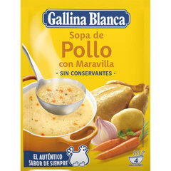 Куриный суп Gallina Blanca Maravilla, 85 г цена и информация | Супы, бульоны | 220.lv