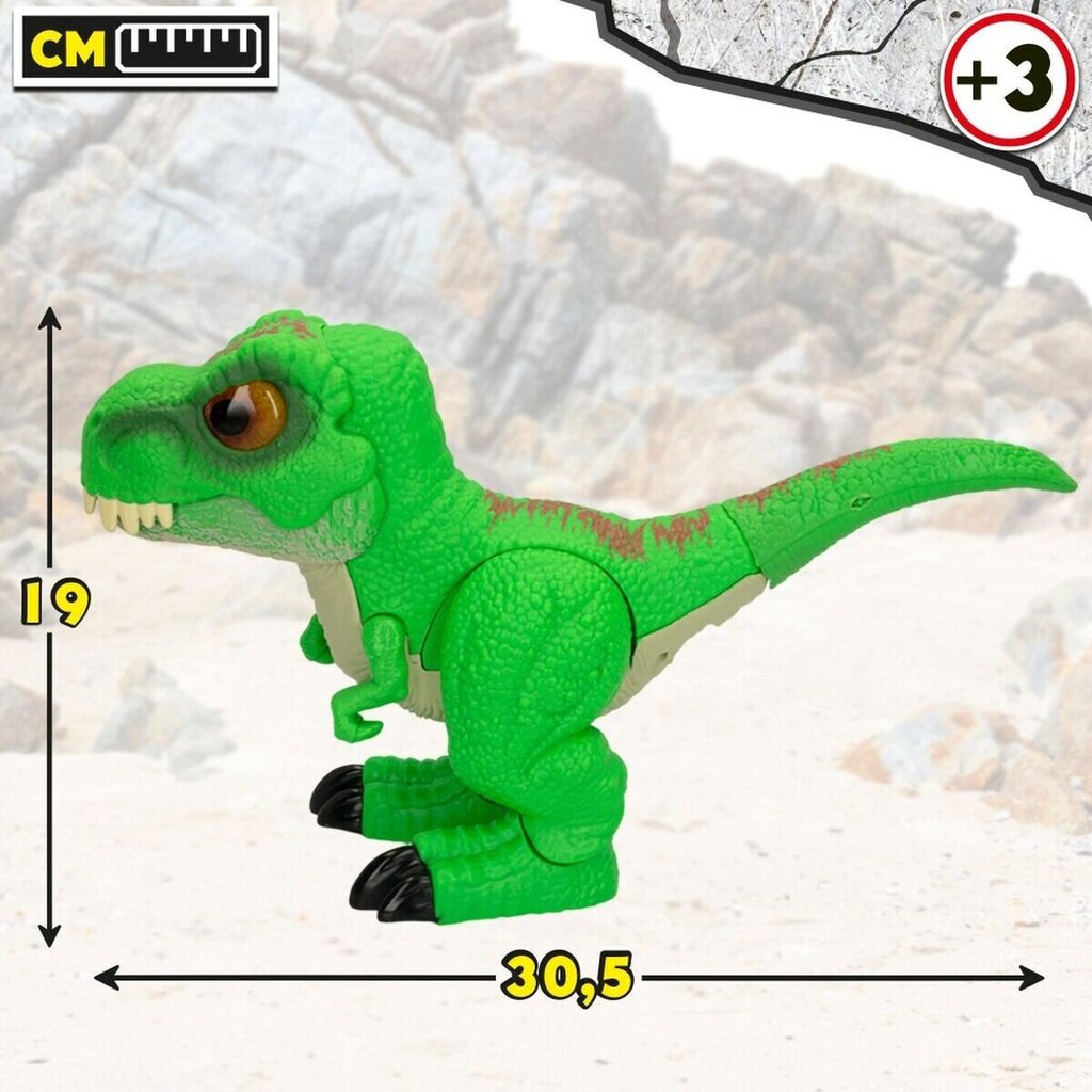 Dinozaurs T-Rex, 4 gab. цена и информация | Rotaļlietas zēniem | 220.lv