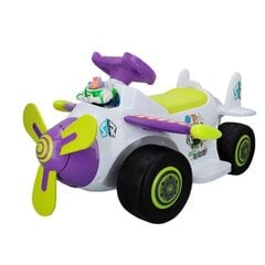 Vienvietīga elektromobiļa lidmašīna Toy Story, violeta cena un informācija | Bērnu elektroauto | 220.lv