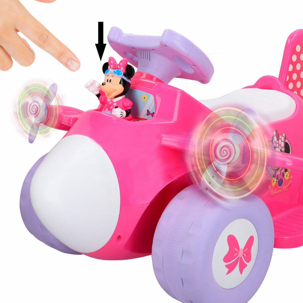 Bērnu elektroauto Minnie Mouse, rozā цена и информация | Bērnu elektroauto | 220.lv